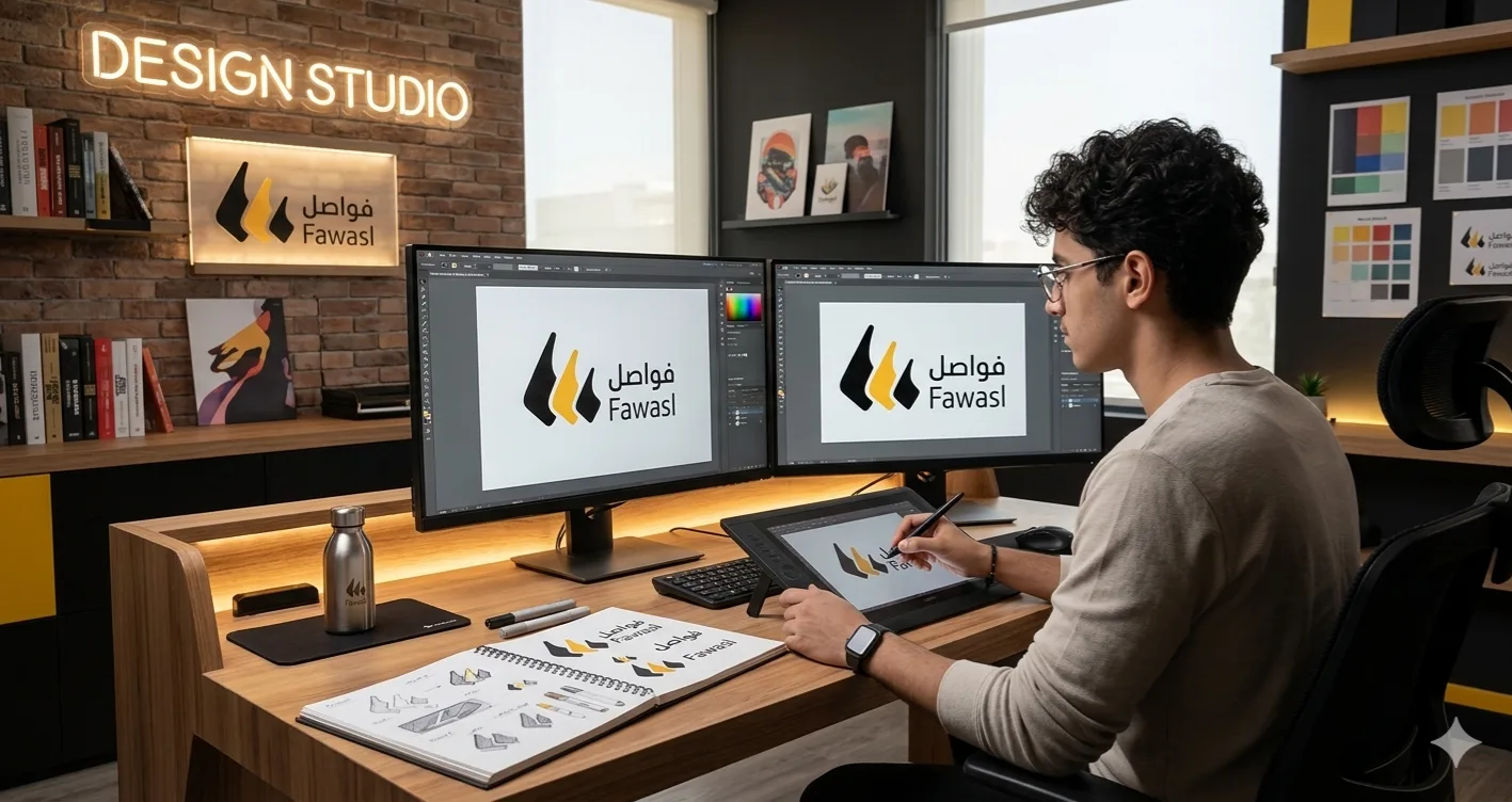 صورة تصميم شعار