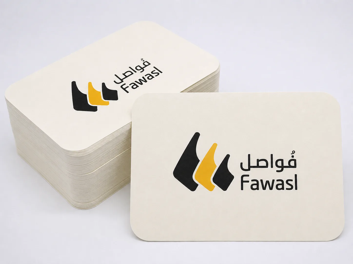 صورة بطاقات بزوايا دائرية